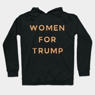 Women For Trump Light Bulbs Hoodie